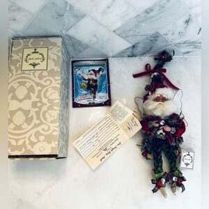 MARK ROBERTS LIMITED KRIS KRINGLE FAIRY NWT AND NIB NUMBERED 1,392 OUT OF 4,000